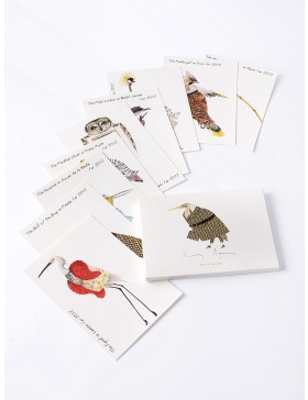 Set carti postale Fashion Birds  #1