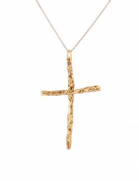 Pandantiv Karma Cross Gold/Silver