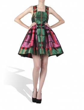 Rochie roz verde Candy Dress 